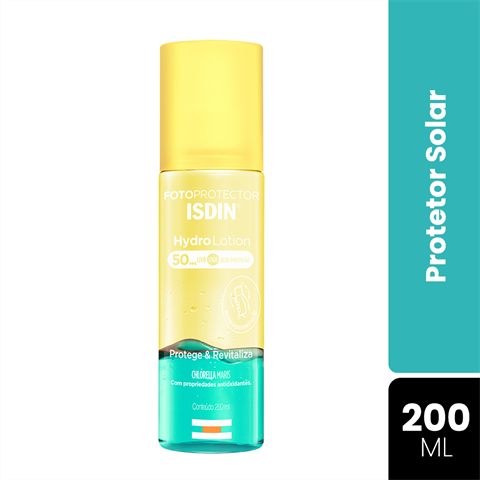 Protetor Solar Corporal Isdin FotoProtector Hydro Lotion FPS50 Com 200ml