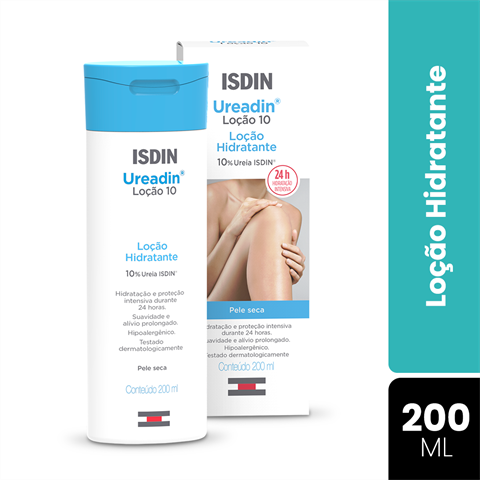 Loção Hidratante Corporal Isdin Ureadin Loção 10 Pele Seca Com 200ml