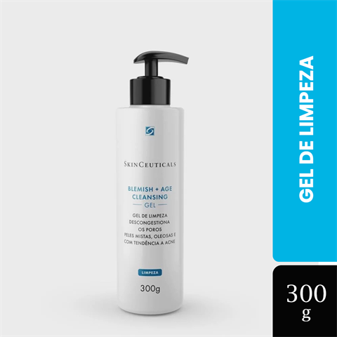Gel De Limpeza SkinCeuticals Blemish + Age Cleansing Com 300g