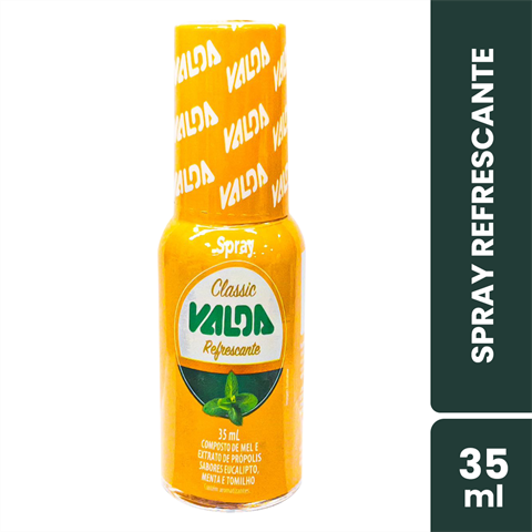 Spray Classic Valda Refrescante Com 35ml