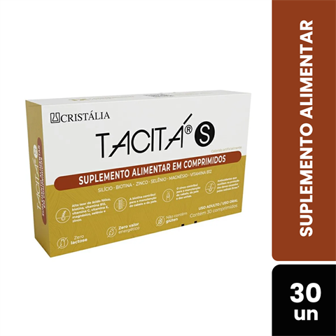 Suplemento Alimentar Tacitá S Com 30 Comprimidos