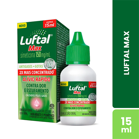 Luftal Max 150mg/ml Gotas Com 15ml