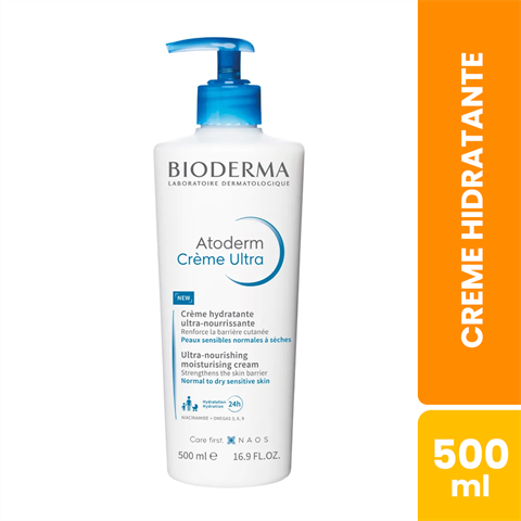 Creme Hidratante Bioderma Atoderm Crème Ultra Com 500ml