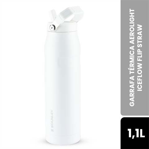 Garrafa Térmica Stanley Aerolight Ice Flow Flip Straw Frost Com 1,1L