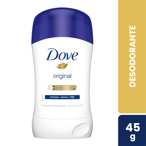 Desodorante Antitranspirante Dove Em Barra Original Com 45g