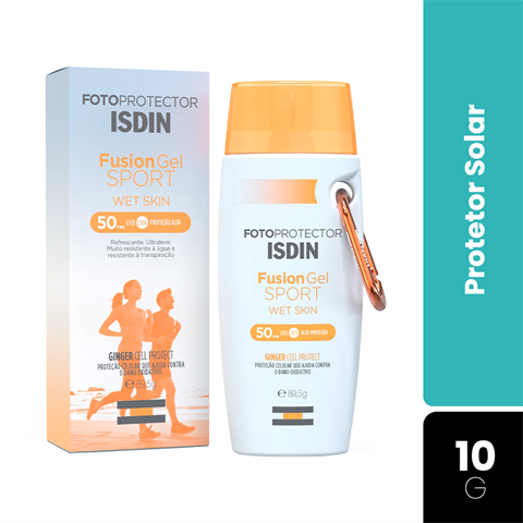 Protetor Solar Isdin FotoProtector Fusion Gel Sport Wet Skin FPS50 Com 89,5g