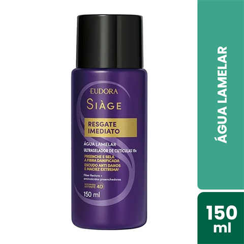 Água Lamelar Eudora Siàge Resgate Imediato Com 150ml
