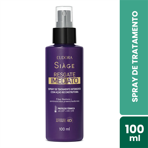 Leave-In Eudora Siàge Resgate Imediato Com 100ml