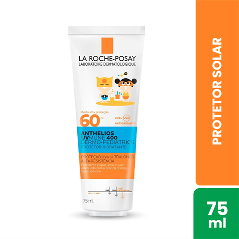 Protetor Solar Infantil La Roche-Posay Anthelios Uvmune 400 FPS60 Com 75ml