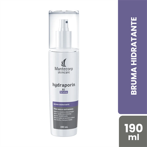 Bruma Hidratante Mantecorp Skincare Hydraporin AI Com 190ml