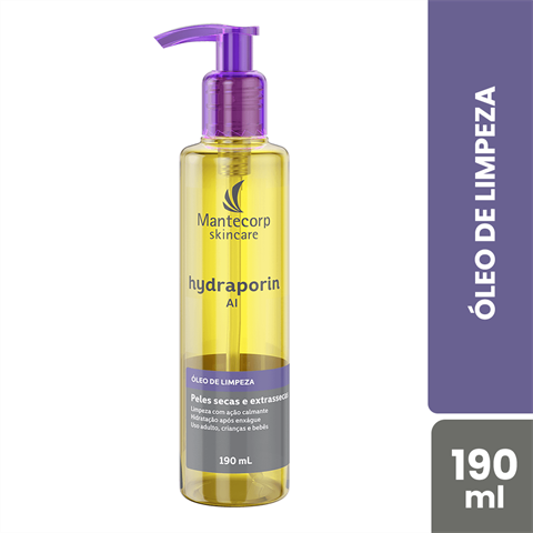 Óleo De Limpeza Mantecorp Skincare Hydraporin AI Com 190ml