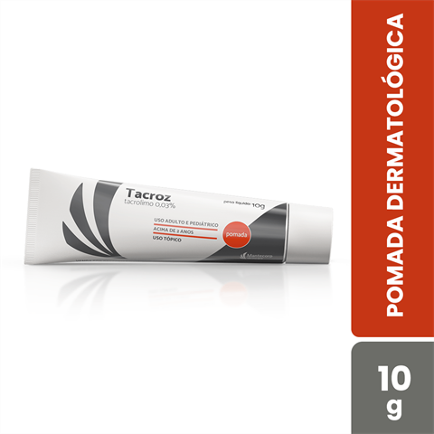 Pomada Dermatológica Mantecorp Skincare Tacroz 0,3mg Com 10g