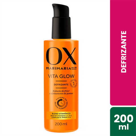 Defrizante OX Mari Maria Vita Glow Com 200ml