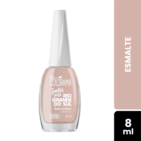 Esmalte Colorama Juntos Pelo Rio Grande Do Sul Cremoso Bah, Guria! Com 8ml