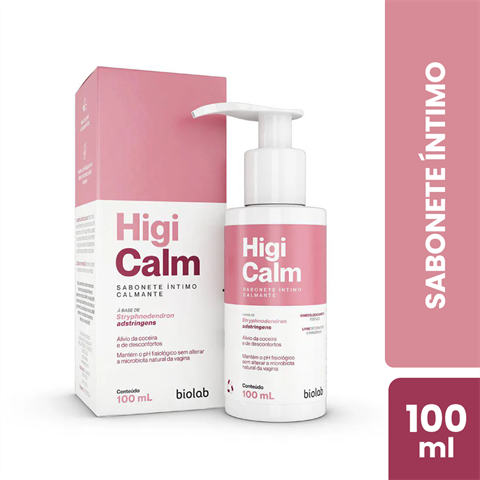 Sabonete Líquido Íntimo Higicalm Com 100ml