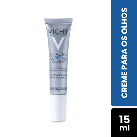 Creme Para Os Olhos Vichy Liftactiv Supreme Anti-Idade Com 15ml