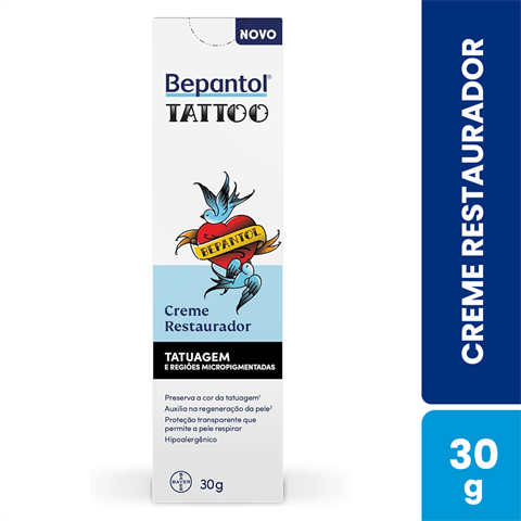 Creme Restaurador Bepantol Tattoo Com 30g