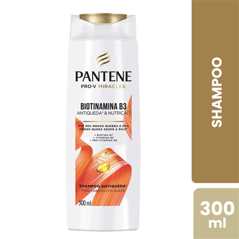 Shampoo Pantene Pro-V Miracles Biotinamina B3 Com 300ml