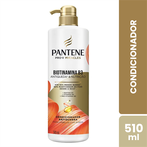 Condicionador Pantene Pro-V Miracles Biotinamina B3 Com 510ml