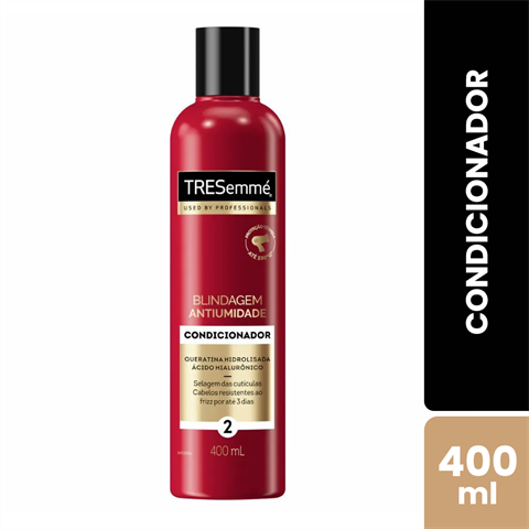 Condicionador TRESemmé Blindagem Antiumidade Com 400ml