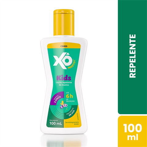 Repelente Xô Inseto! Loção Kids Fragrância De Uva Com 100ml