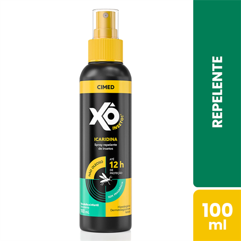 Repelente Xô Inseto! Spray Icaridina Sem Fragrância Com 100ml