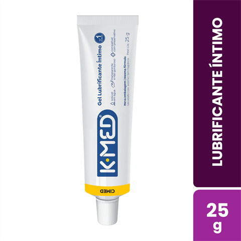Gel Lubrificante Íntimo K-Med Com 25g