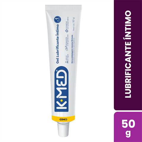 Gel Lubrificante Íntimo K-Med Com 50g