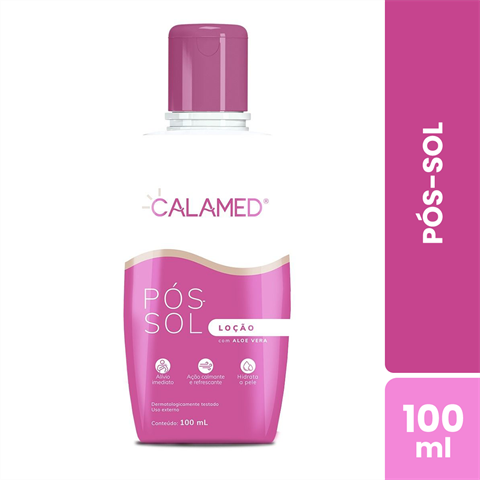 Pós-Sol Calamed Loção Aloe Vera Com 100ml