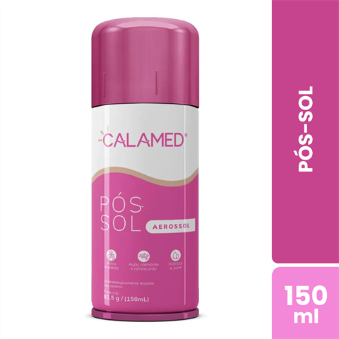 Pós-Sol Calamed Aerossol Aloe Vera Com 150ml