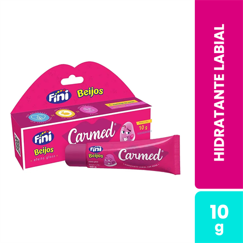 Hidratante Labial Carmed Fini Beijos Com 10g