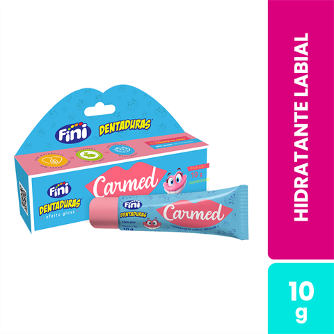 Hidratante Labial Carmed Fini Dentaduras Com 10g