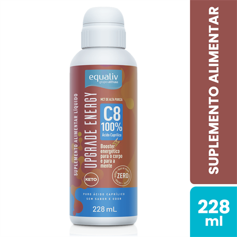 Suplemento Alimentar Líquido Equaliv Upgrade Energy Com 228ml