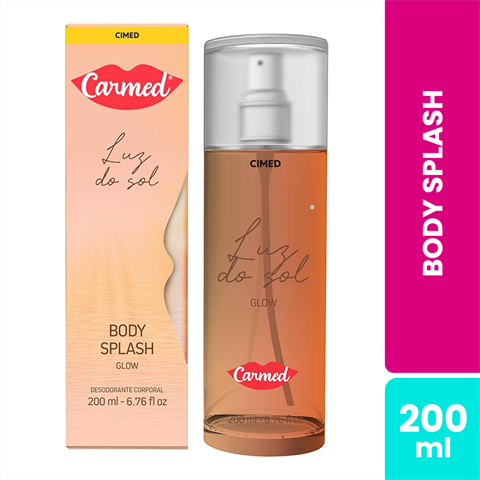 Body Splash Carmed Glow Luz Do Sol Com 200ml