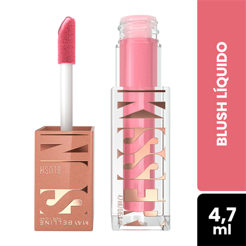Blush Líquido Maybelline New York Sunkisser Cor 05 Blazing Blush Com 4,7ml