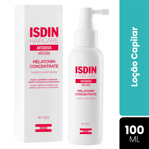 Loção Capilar Isdin HairCare Antiqueda Melatonin Concentrate Com 100ml