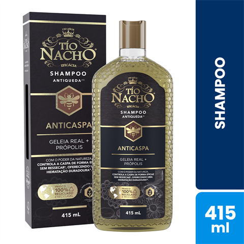 Shampoo Tio Nacho Anticaspa Antiqueda Com 415ml