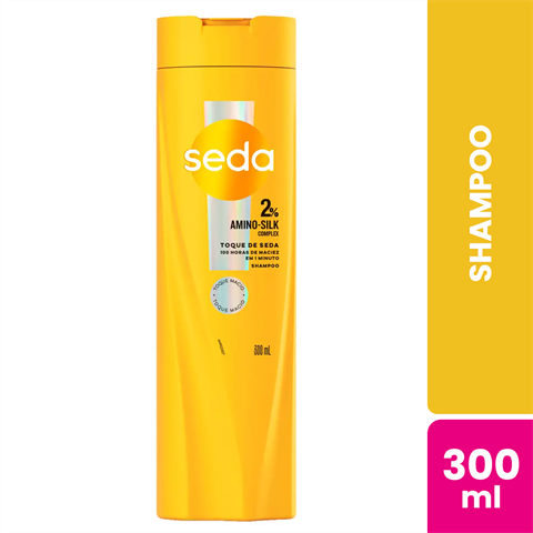 Shampoo Seda Toque De Seda Com 300ml