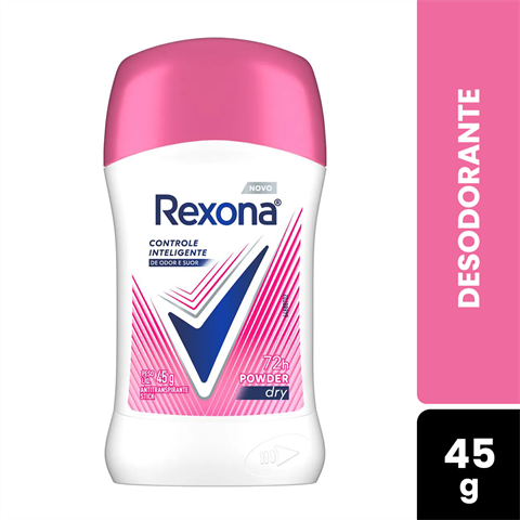 Desodorante Antitranspirante Rexona Stick Powder Dry Com 45g