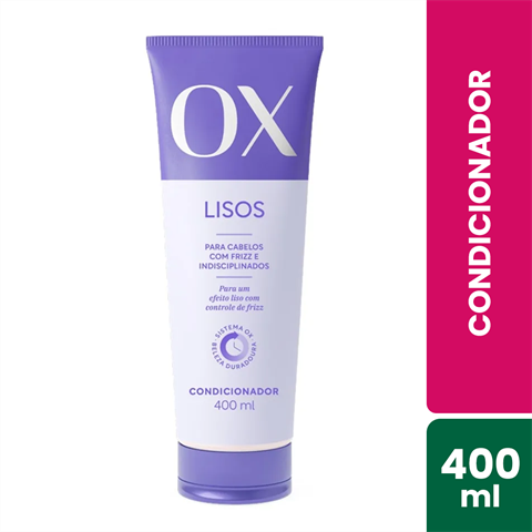 Condicionador OX Lisos Com 400ml