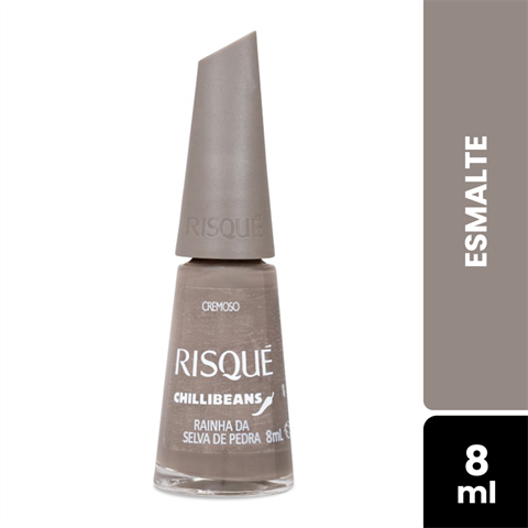 Esmalte Risqué Chillibeans Cremoso Rainha Da Selva De Pedra Com 8ml