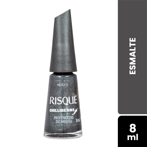 Esmalte Risqué Chillibeans Metálico Profundezas Do Meu Eu Com 8ml