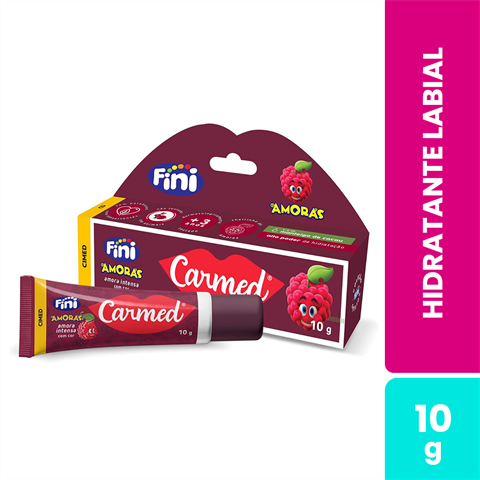 Hidratante Labial Carmed Fini Amora Intensa Com 10g