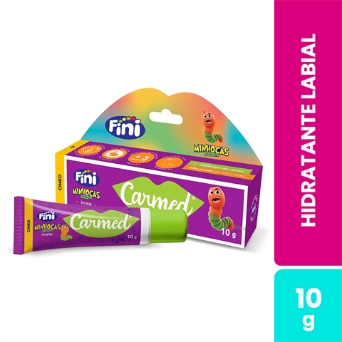Hidratante Labial Carmed Fini Minhocas Com 10g