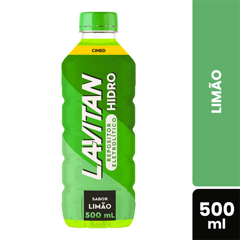 Isotônico Lavitan Hidro Repositor Eletrolítico Sabor Limão Com 500ml