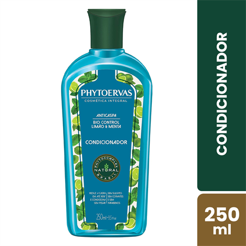 Condicionador Phytoervas Anticaspa Limão & Menta Com 250ml