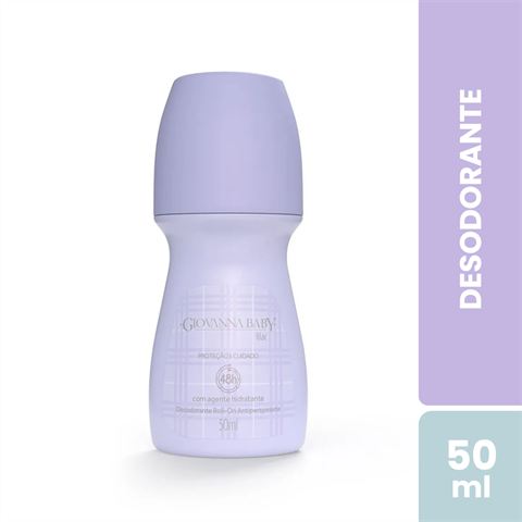 Desodorante Antitranspirante Giovanna Baby Roll-On Lilac Com 50ml