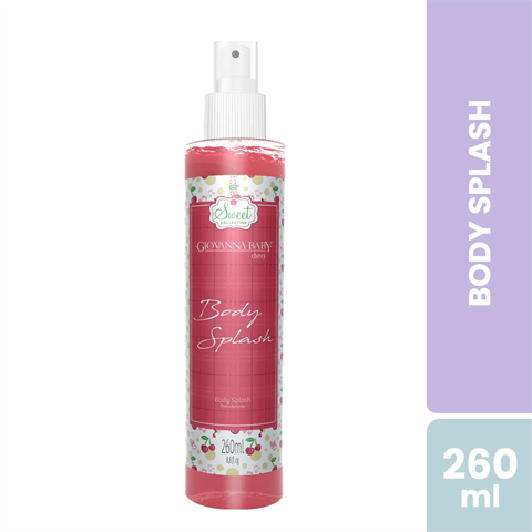 Body Splash Giovanna Baby Sweet Collection Cherry Com 260ml
