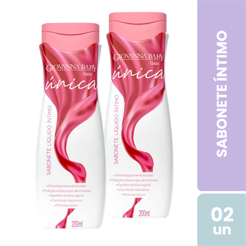 Pack Sabonete Íntimo Giovanna Baby Classic Única Com 2 Unidades De 200ml