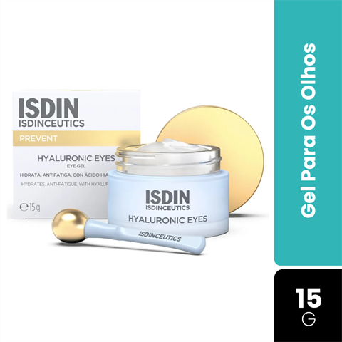 Gel Para Os Olhos Isdin Isdinceutics Prevent Hyaluronic Eyes Com 15g